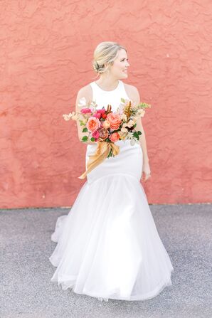 Bridal Portraits at 701 Whaley in Columbia, South Carolina