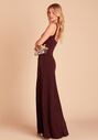 Birdy Grey Alex Convertible Dress in Cabernet Square Bridesmaid Dress - thumbnail - 3