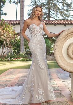 Jasmine Couture Rosie Fit-and-Flare Wedding Dress