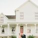 Off-the-Shoulder White Wedding Dress