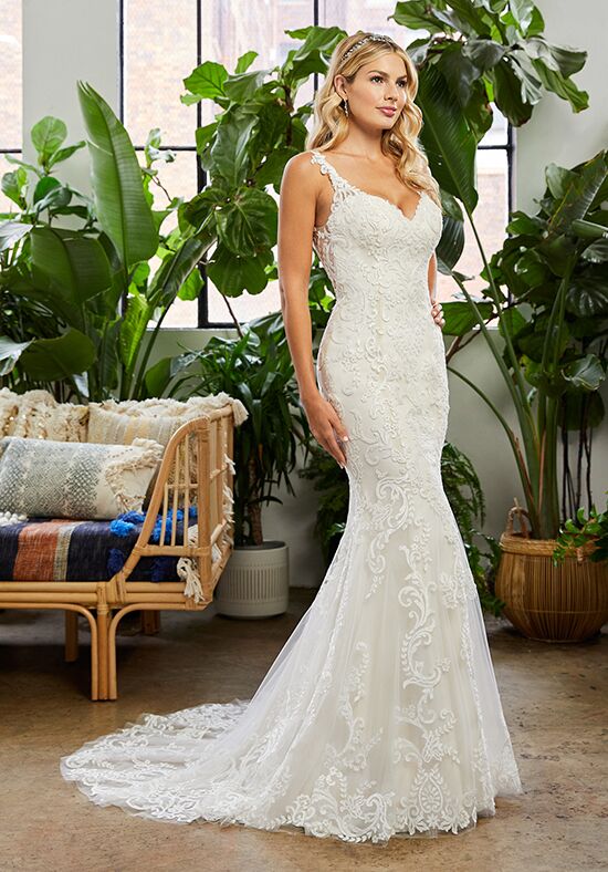 Beloved by Casablanca Bridal BL331 Khloe Mermaid Wedding Dress - 1