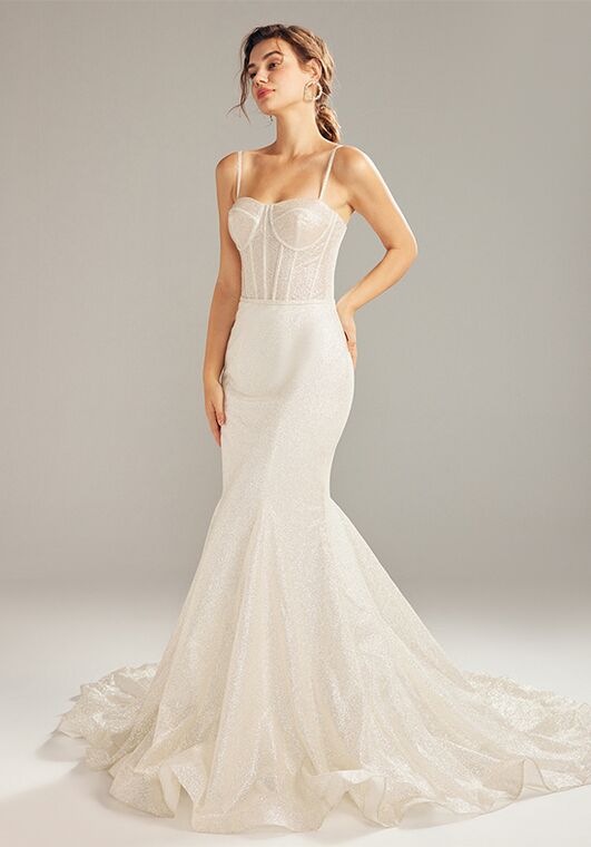 AW Bridal AW Minerva Wedding Dress Mermaid Wedding Dress - 6