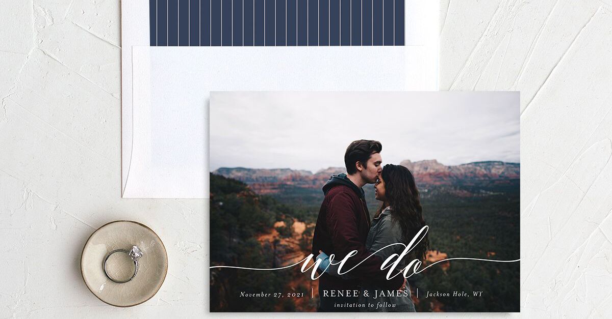 What to Put on Save-the-Dates & What Not to Include