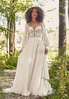 Lillian West 66342 A-Line Wedding Dress