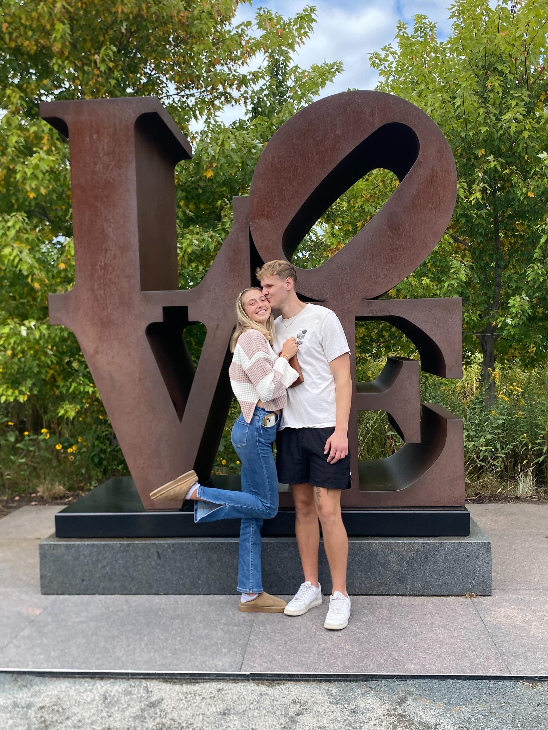 We traveled to Michigan together