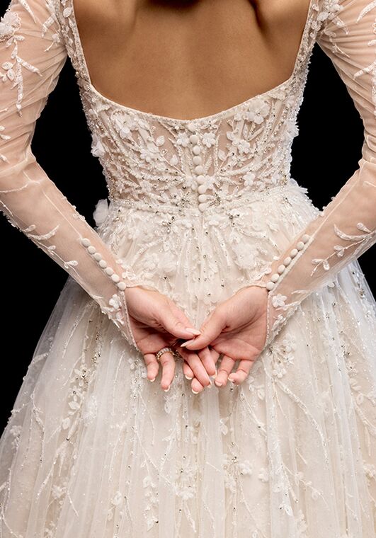 Justin Alexander Signature Twyla Ball Gown Wedding Dress - 7