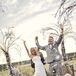 The Bride Samantha Stevenson, 27, works at an orthodontic practice The Groom Josh David, 34, owns McDonald's franchises The Date January 21  Though they were getting married in Florida, the couple still wanted to create a winter wonderland. They used birchwood and plenty of wintry accents to achieve the look they were going for.