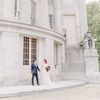 A Red-Filled Wedding at Independence National Historic Park's Rose Garden in Philadelphia