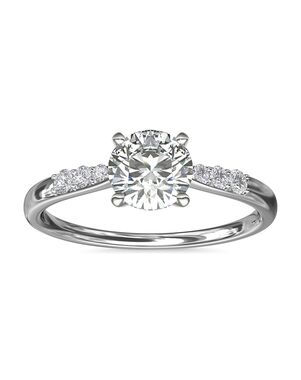Blue Nile Round Cut Engagement Ring