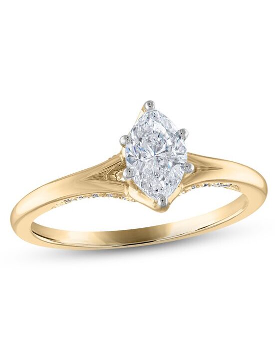 Kay Jewelers Elegant Marquise Cut Engagement Ring - 1