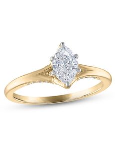 Kay Jewelers Elegant Marquise Cut Engagement Ring