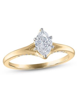Kay Jewelers Elegant Marquise Cut Engagement Ring