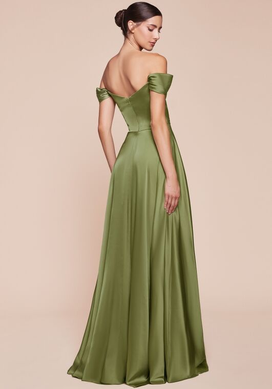 Ladivine 7493 Off the Shoulder Bridesmaid Dress - 7