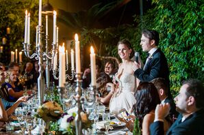 Veil During Reception