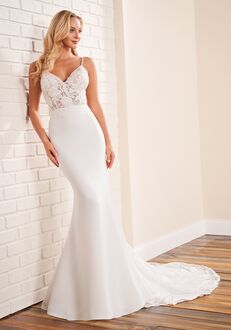 Enchanting by Mon Cheri 221163 Sheath Wedding Dress