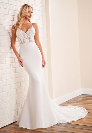 Enchanting by Mon Cheri 221163 Sheath Wedding Dress