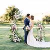 Cookie Escort Cards Welcomed Guests to This Purple-and-Blue Wedding at a California Winery