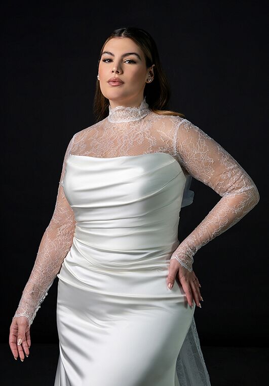 Martina Liana ML1874+ Column Wedding Dress - 7