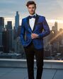 BLACKTIE AMSTERDAM Royal Blue Wedding Tuxedo Blue Tuxedo - thumbnail - 1