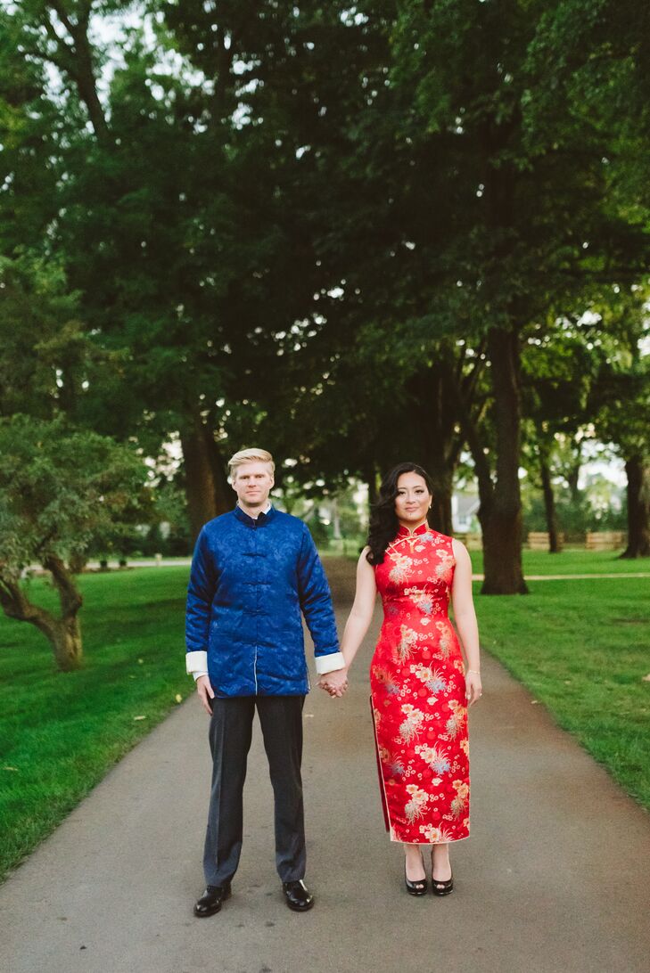 Mary Lin (28 and a senior software development engineer) and Eric VanBuhler (28 and a senior software development engineer) planned a food-filled fall