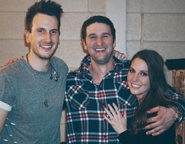 Couple engaged at Russell Dickerson concert in Denver