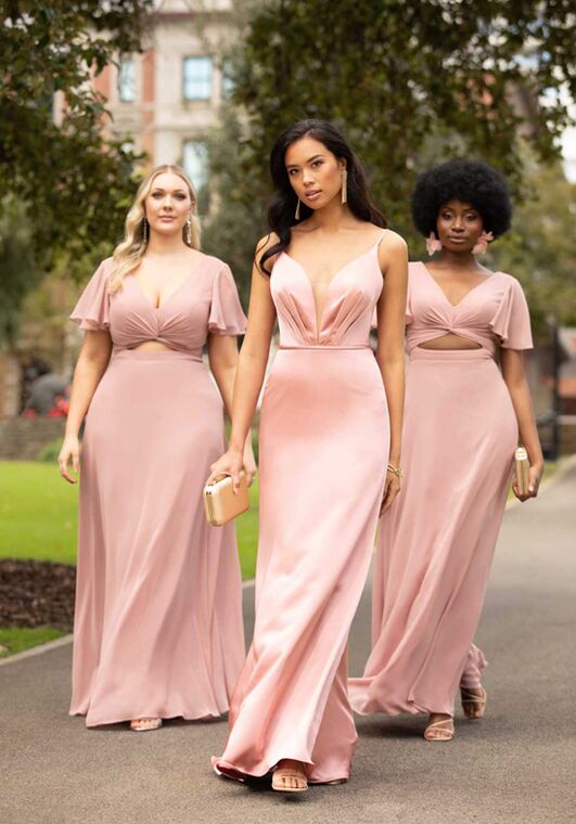 Sorella Vita 9786 V-Neck Bridesmaid Dress - 7