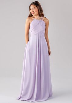 Kennedy Blue Milly Halter Bridesmaid Dress