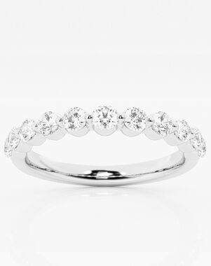 Grown Brilliance BNGTXR01039-PL4 Platinum Wedding Ring