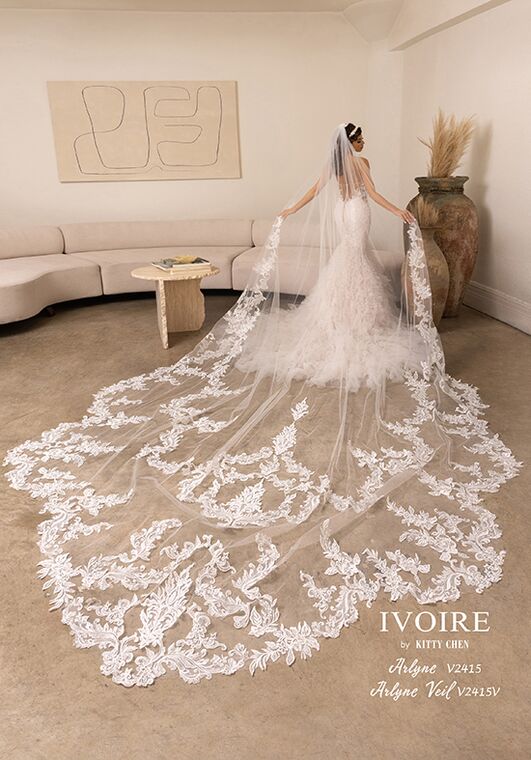 IVOIRE by KITTY CHEN ARLYNE, V2415 Trumpet Wedding Dress - 5