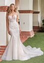 Jasmine Couture Yvette Fit-and-Flare Wedding Dress - thumbnail - 3