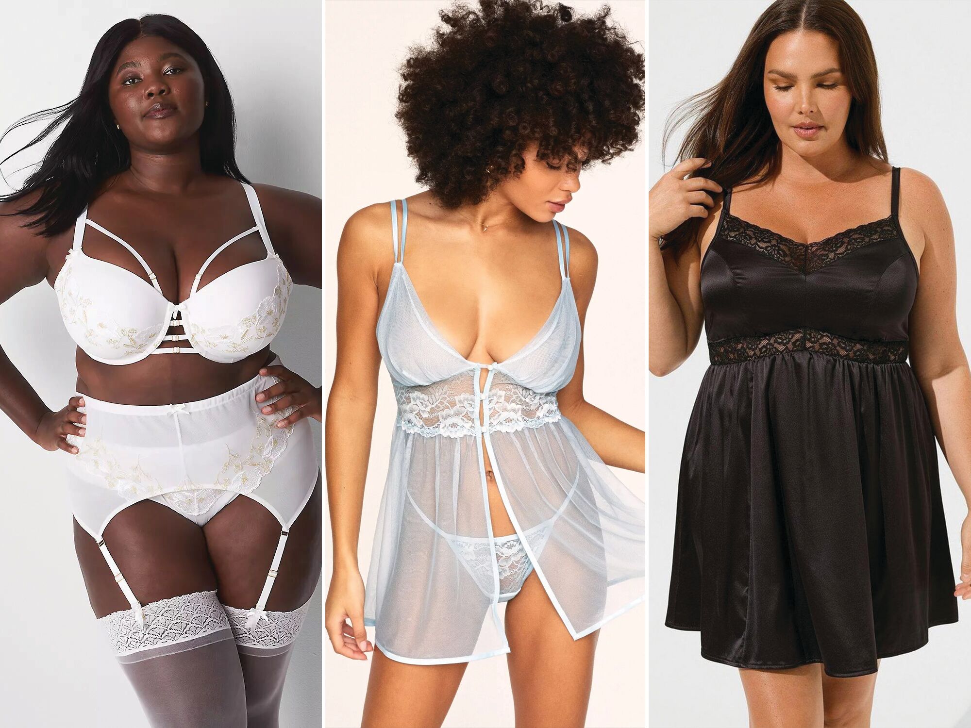 15 Sexy Pieces of Plus-Size Lingerie - Plus Size Bras, Corsets and