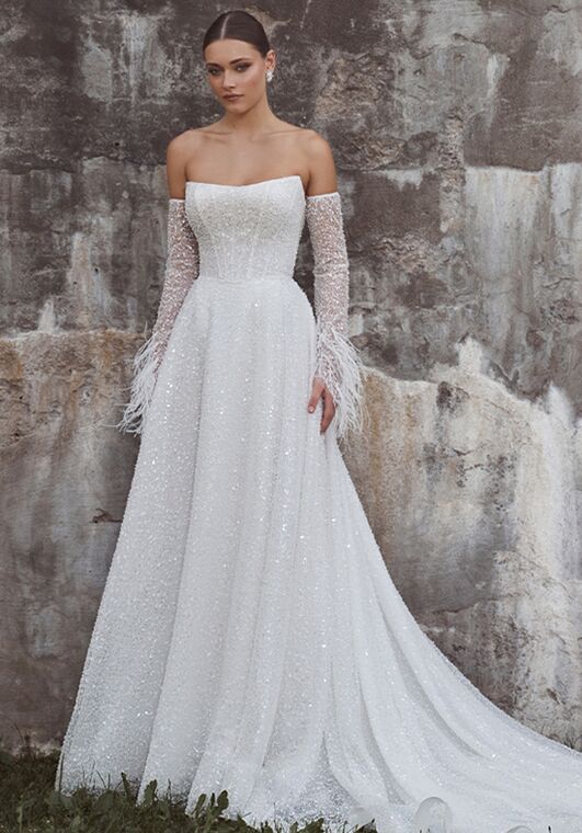 Calla Blanche 124122 Tamzin A-Line Wedding Dress - 5