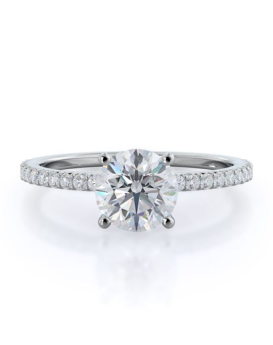 With Clarity Elegant Princess, Asscher, Cushion, Emerald, Pear, Radiant, Round, Oval Cut Engagement Ring - 1