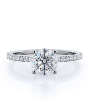 With Clarity Elegant Princess, Asscher, Cushion, Emerald, Pear, Radiant, Round, Oval Cut Engagement Ring