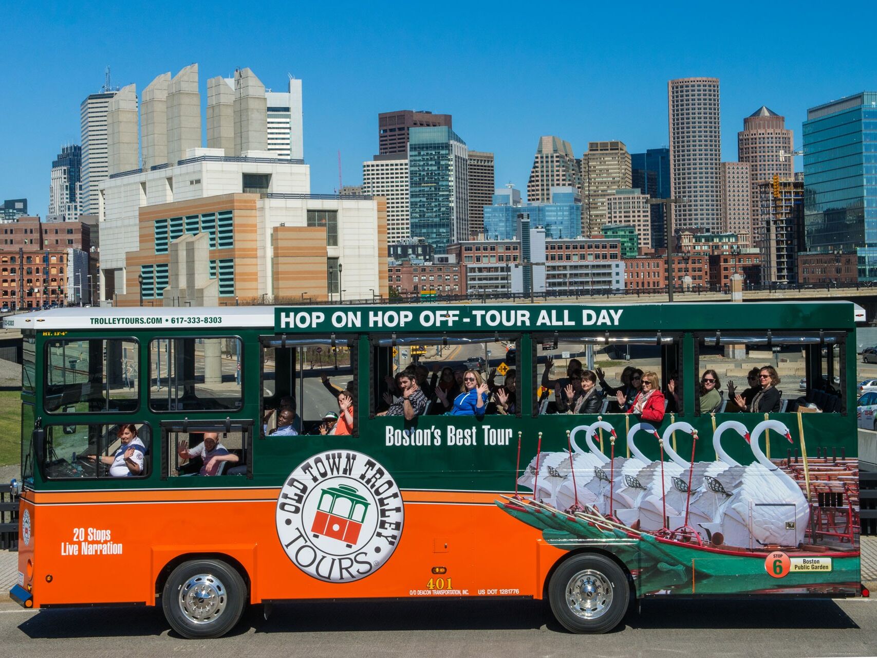Picture of HOP ON HOP OFF TROLLEY BOSTON, MA