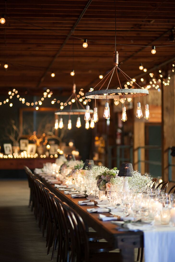 Romantic Atwood Ranch Barn Reception