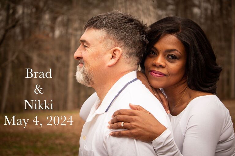 DANIELLE & BRADFORD Home Page Banner