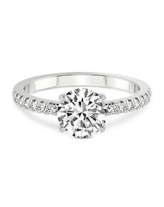 Friendly Diamonds Elegant Princess, Asscher, Cushion, Emerald, Heart, Marquise, Pear, Radiant, Round, Oval Cut Engagement Ring