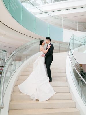 Wedding Portraits at Segerstrom Center for the Arts in Costa Mesa, California
