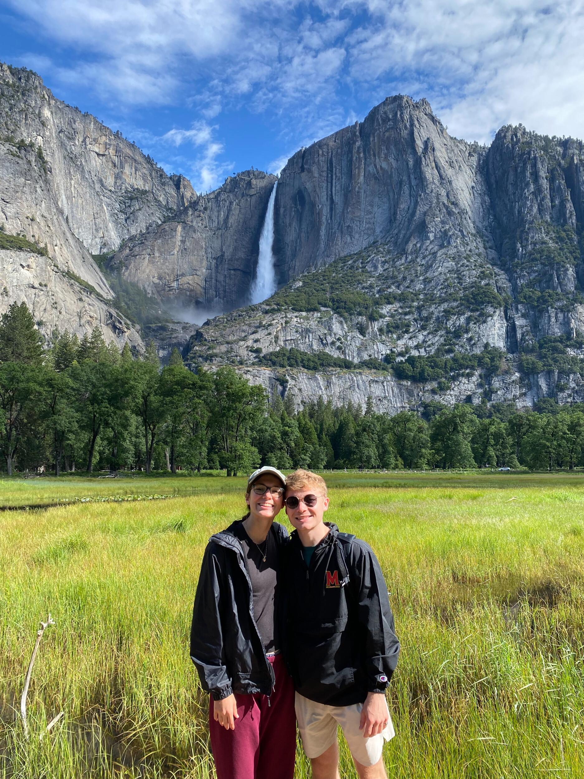 Our trip to the west coast after graduation visiting some national parks before we started up our jobs, this was Yosemite!