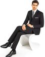 BLACKTIE ATHENS Black Wedding Suit Black Tuxedo - thumbnail - 4
