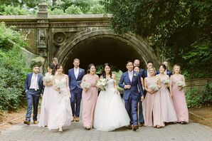 Bride, Groom and Wedding Party