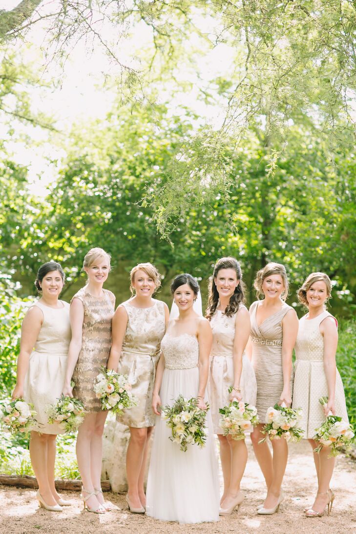 Bridesmaid Dresses in Different Styles