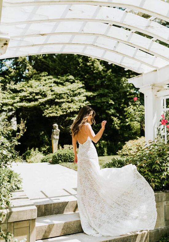 Stella York 7649 Column Wedding Dress - 1