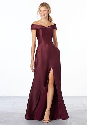 Morilee by Madeline Gardner Bridesmaids 21663 - Morilee by Madeline Gardner Bridesmaids Off the Shoulder Bridesmaid Dress