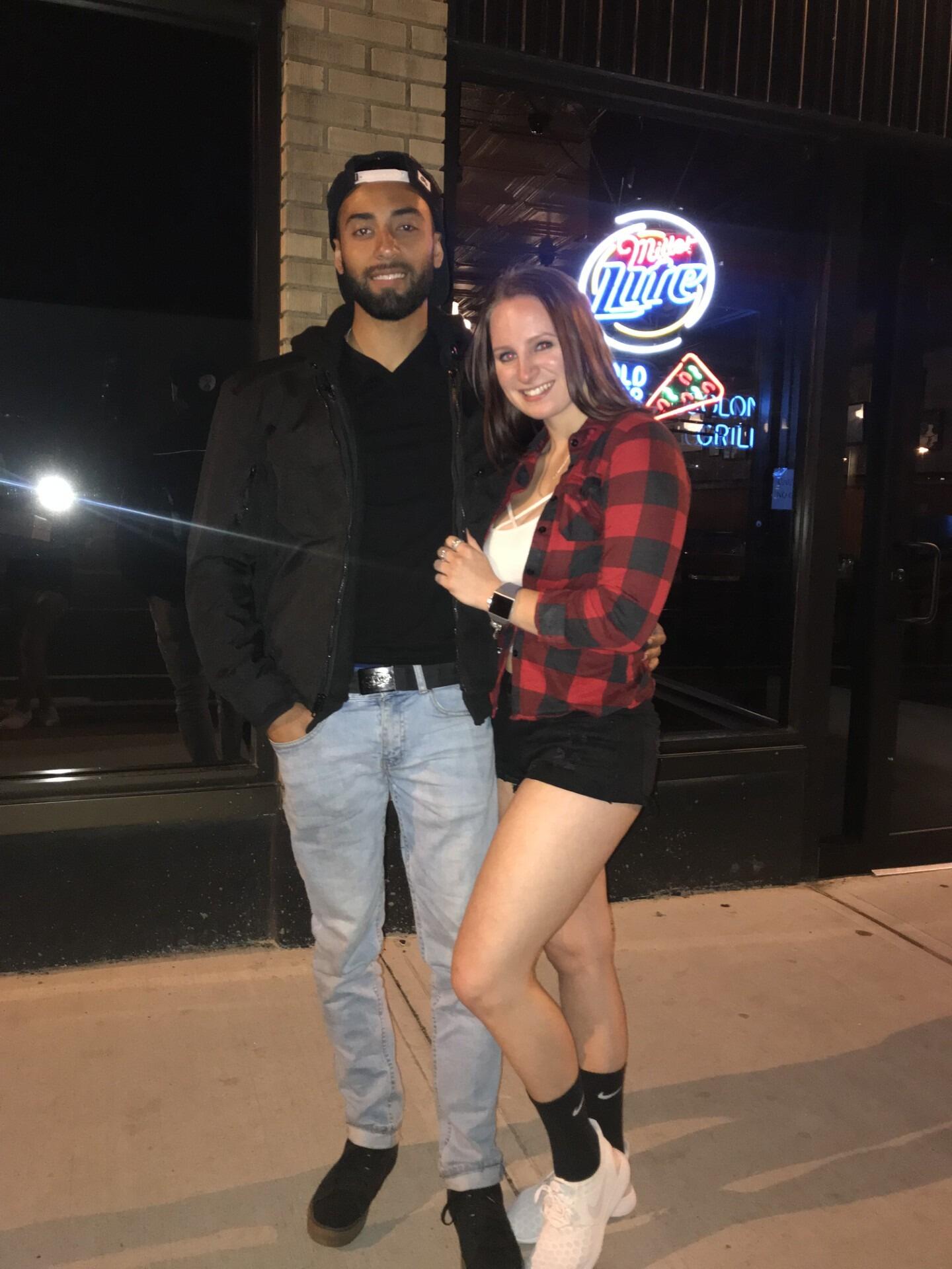 Our first date