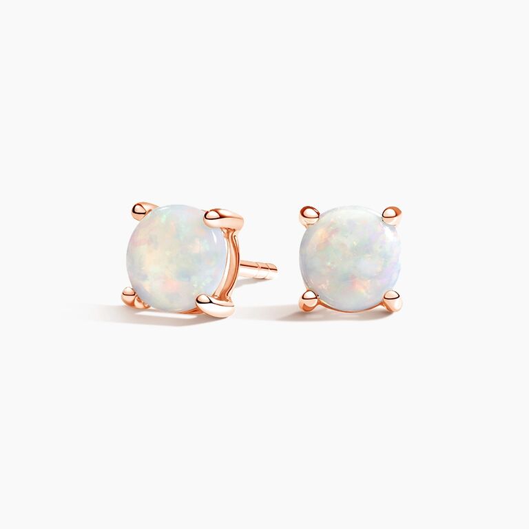 opal studs