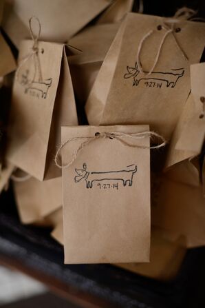 Dog Treat Wedding Favors