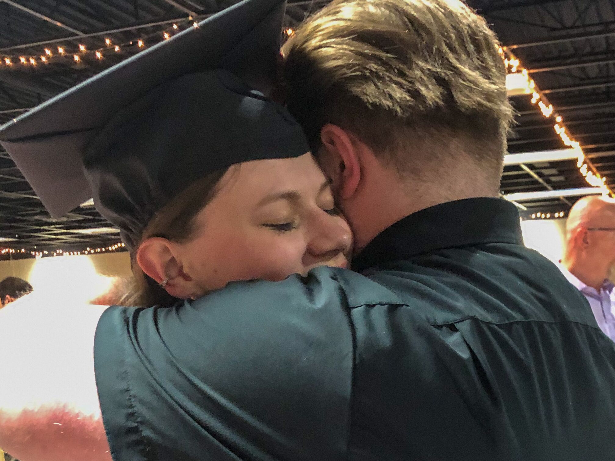 Picture of Abby graduates college