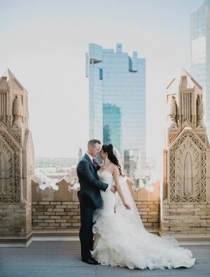 Mermaid-Style Organza Bridal Gown